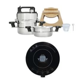 솥밥대왕 원터치 5분 누룽지 가마솥 1-2인 슬림인덕션