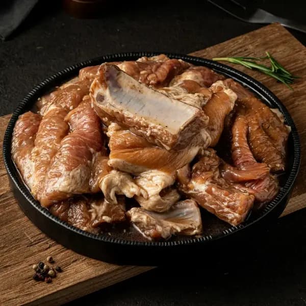 국내산 수제 양념돼지갈비 500g