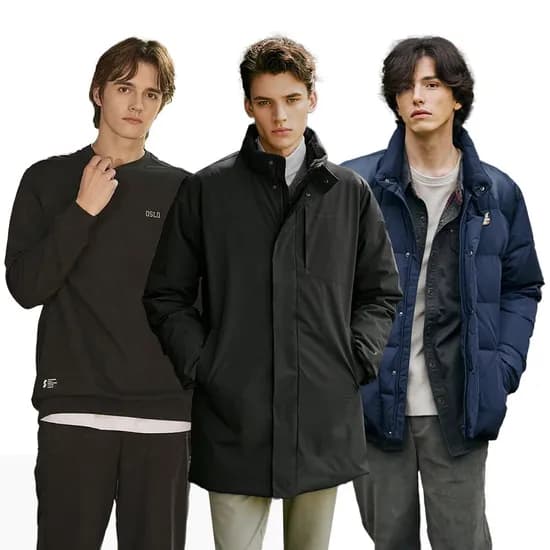 코모도 남성 모크넥 4종 택 1