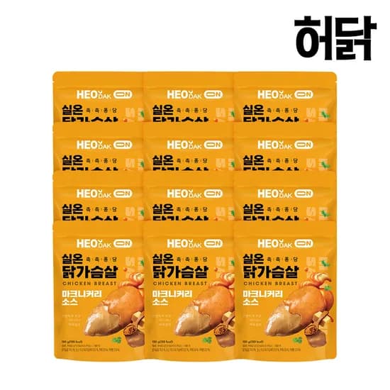허닭 실온 닭가슴살 마크니커리소스 12팩