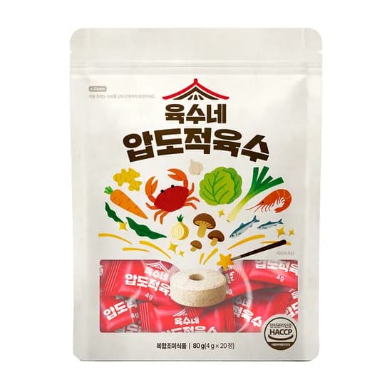 육수네 압도적 코인육수 20정 x 5봉