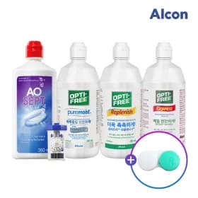 옵티프리 퓨어모이스트 렌즈세척액 420ml x 2개 + 300ml x 1개 + 렌즈케이스 19,350원