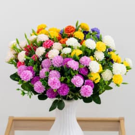 고급 성묘 조화꽃 종류 다양 1부쉬