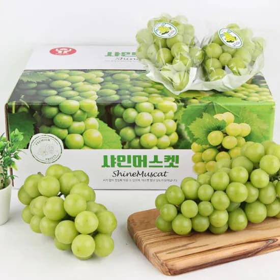 샤인머스켓 특품 2kg (2송이)