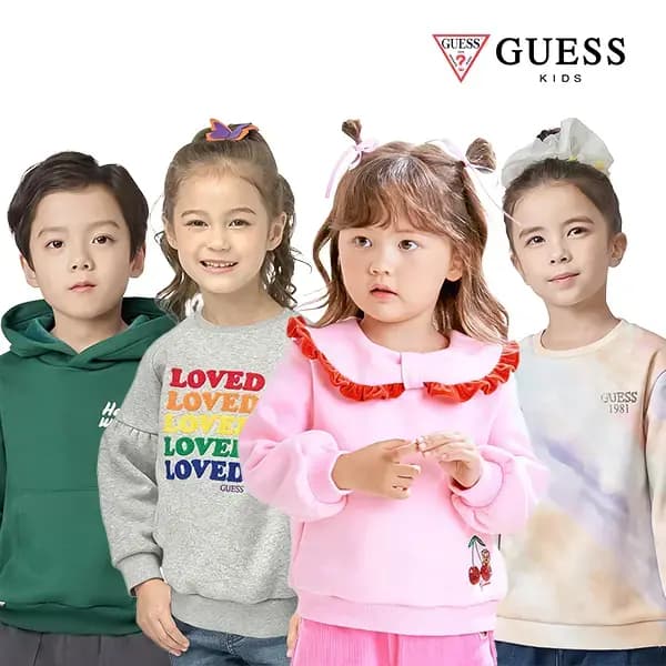 게스키즈 맨투맨 자켓 팬츠 원피스 외 다양