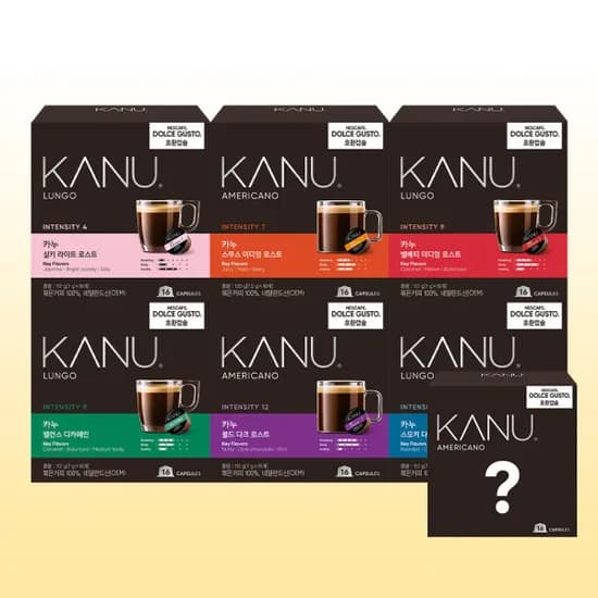 카누 돌체구스토 호환캡슐 112g 3개 + 16캡슐