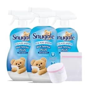 스너글 섬유탈취제 블루스파클 플러스 470ml 3개