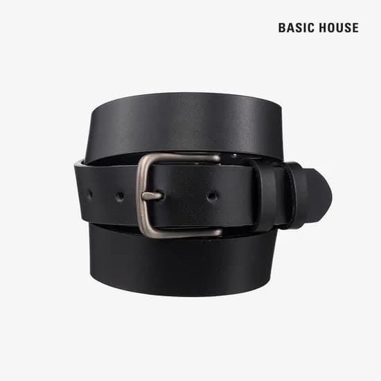 베이직하우스 30MM 소가죽 캐주얼 벨트