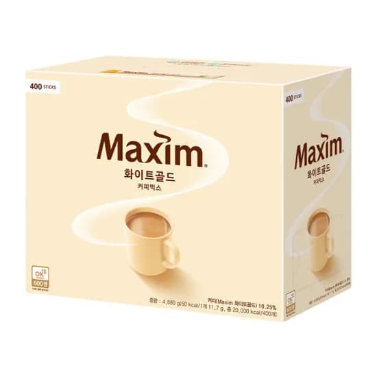 맥심 화이트 골드 커피믹스 400T