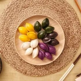 명인 이호성 떡 국산 오색 송편 800g 3팩(2.4kg)