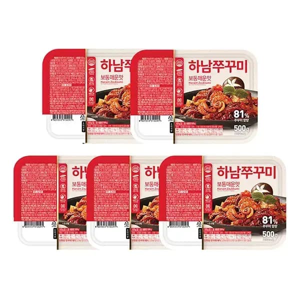 하남쭈꾸미 500g 5팩