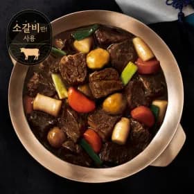 본죽 5분완성 뼈없는 소갈비찜 700g 간장맛/매운맛 1+1팩