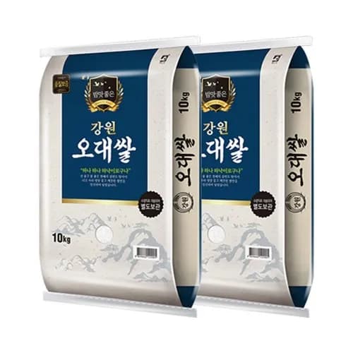 25년 밥맛좋은강원오대쌀 20kg