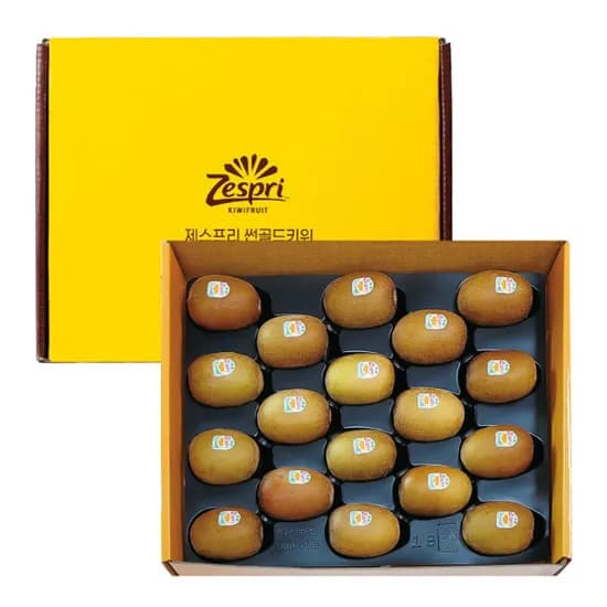 제스프리 골드키위 선물세트 특대과 18입 총2.5kg내외
