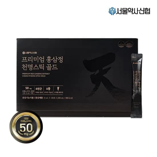 홍삼정 천명 스틱 골드 10ml x 100포