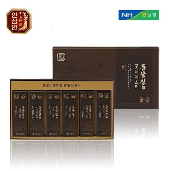 한삼인 홍삼진 굿데이스틱 10ml 60포