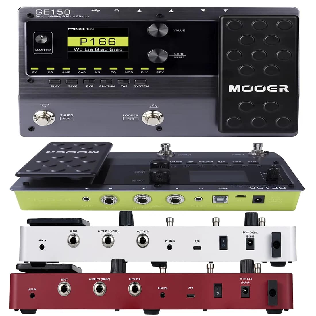 M-VAVE MK-300 기타 멀티 이펙터 AI 앰프 모델러(130,535원/무배)