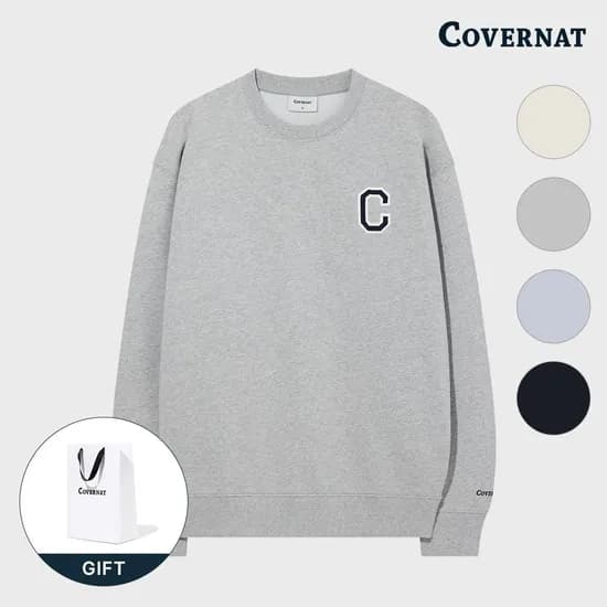 커버낫 C로고 맨투맨