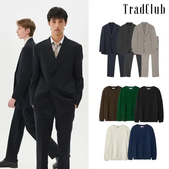 트래드클럽 캔터베리 클래식 레귤러 셋업 수트