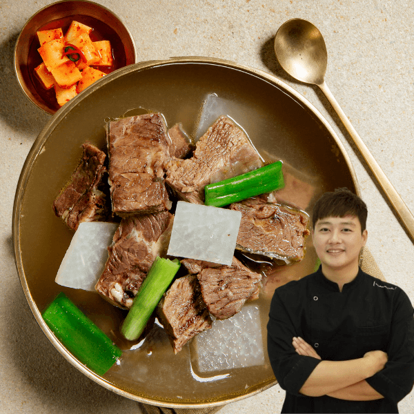 신효섭 셰프 뼈없는갈비탕 1.8kg (600g x 3팩)