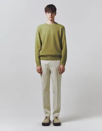 컨셉원 히든밴딩 테이퍼드핏 면바지