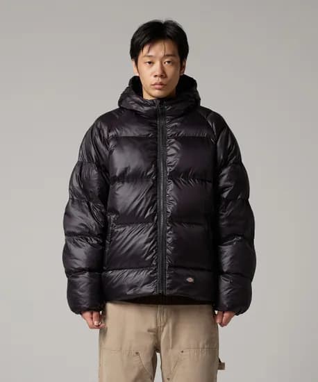 디키즈 25FW 블록 헤비 다운 재킷
