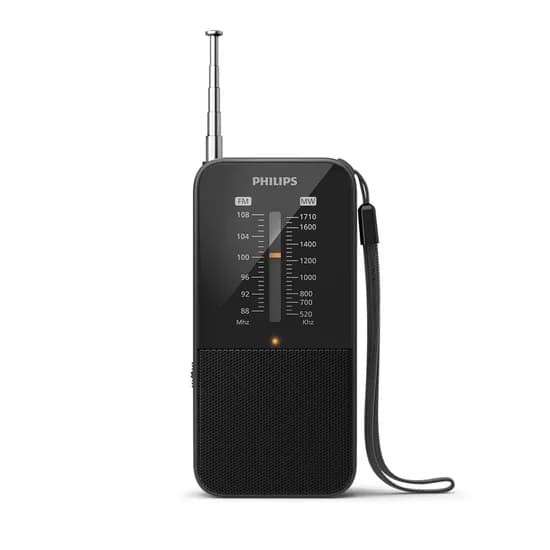 필립스 TAR1509 휴대용 라디오 FM AM 1개
