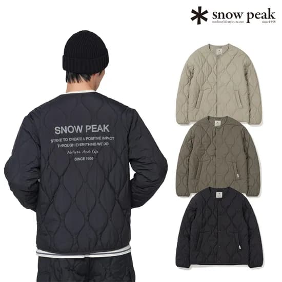 스노우피크 리사이클 퀼팅 가디건 자켓 88,020원