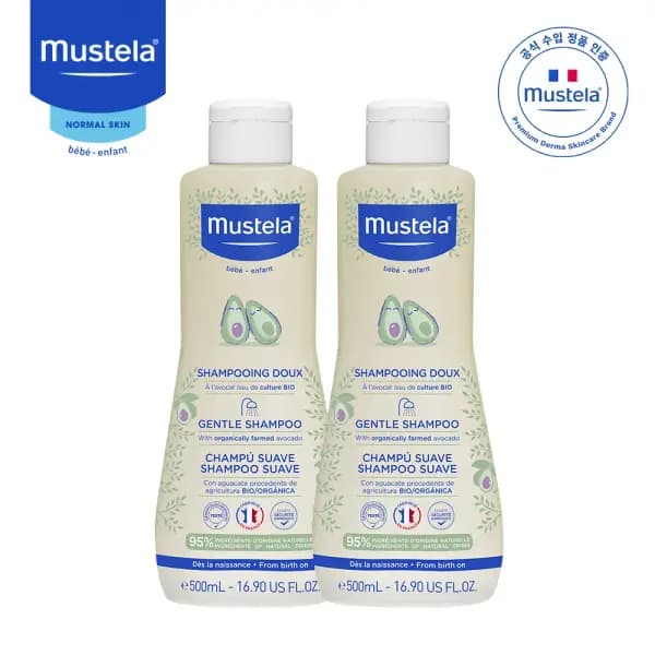 무스텔라 젠틀 샴푸 500ml 2개