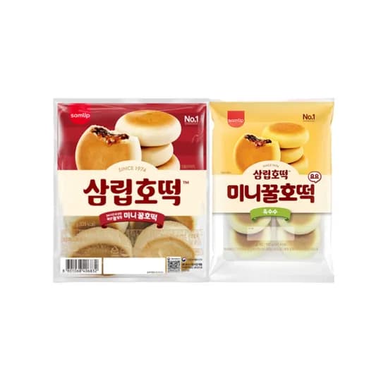 삼립 신선가득꿀호떡 4봉 옥수수꿀호떡요요 3봉