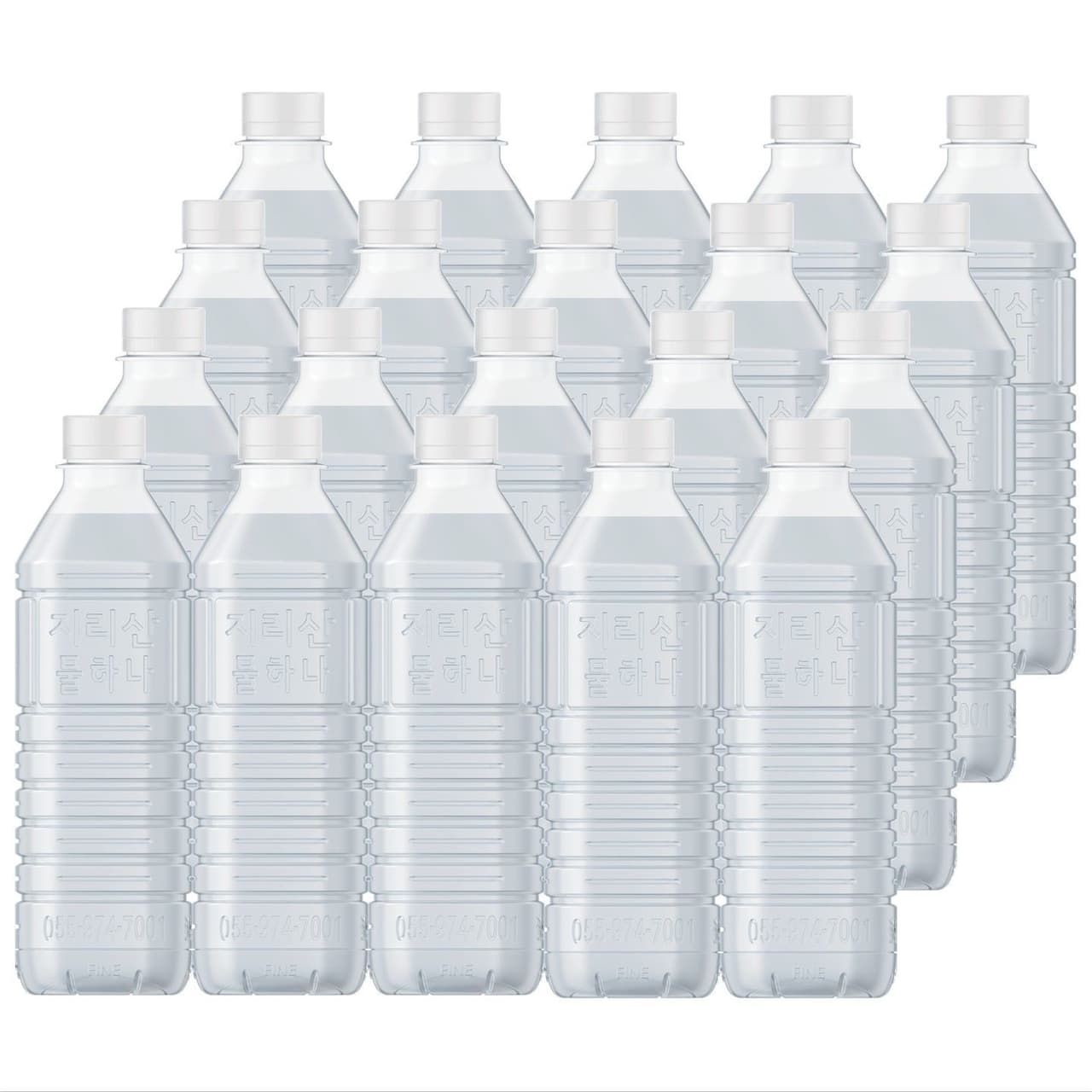 지리산 물하나 500ML 80통 또는 160통