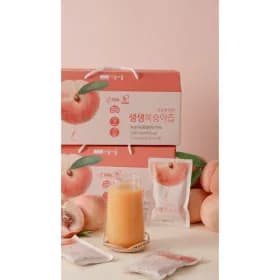 생생복숭아즙 30팩