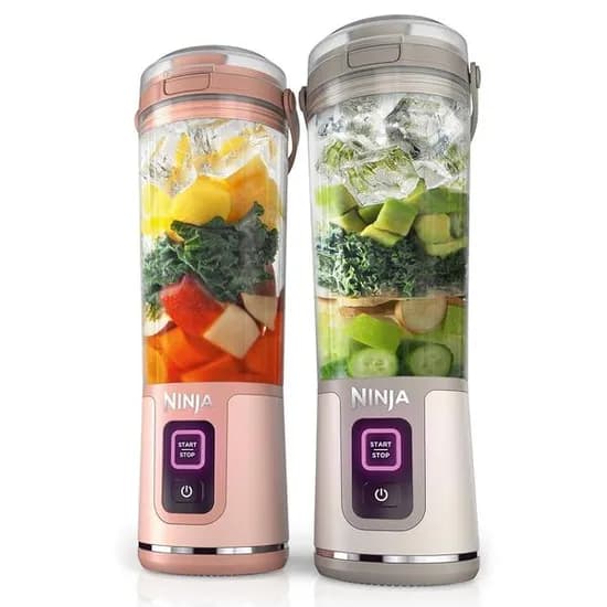 닌자 블라스트 쉐이크 블렌더 532ml 피치 스톤 2종 세트