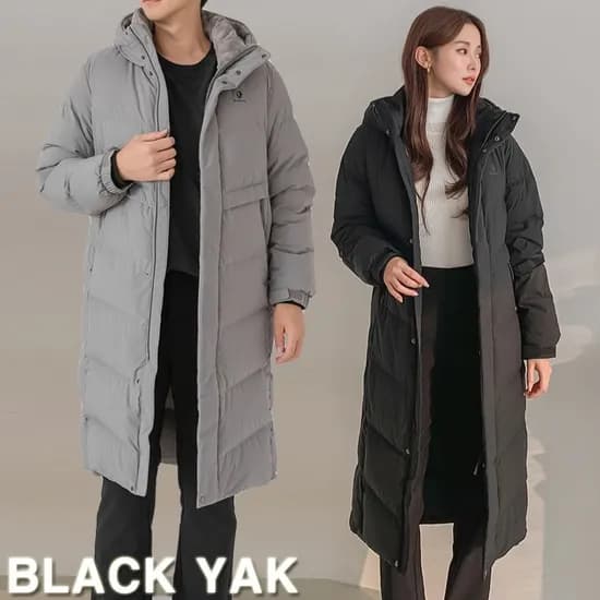 블랙야크 24FW 남여공용 롱 패딩 다운