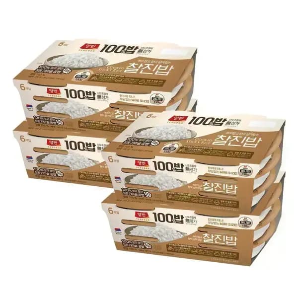 동원 양반 찰진밥 130g 24개