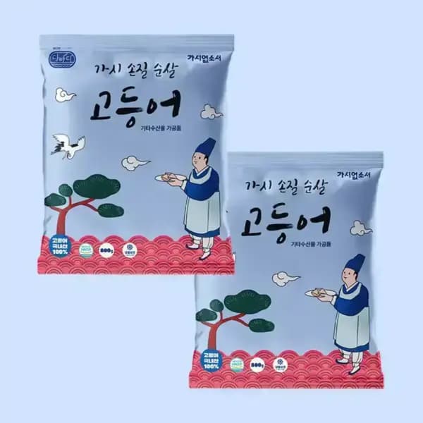순살 고등어 800g 2팩
