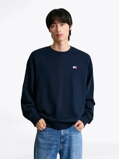 타미진스 크루넥 로고 스웨트 셔츠