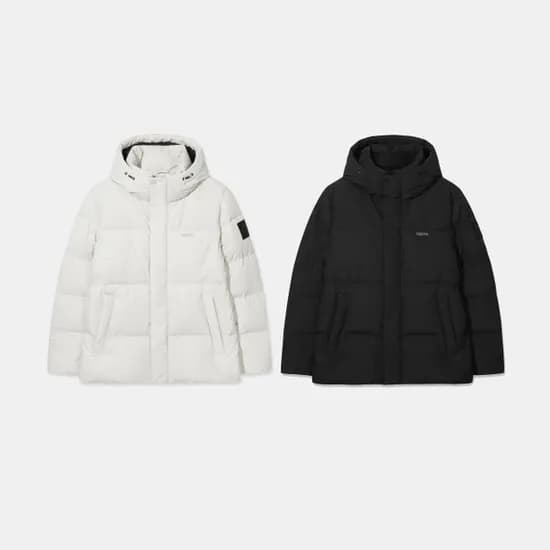 네파 25FW 공용 에센셜 미드다운 자켓
