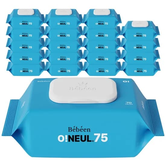 베베앙 물티슈 75gsm 오늘에75 70매 20팩