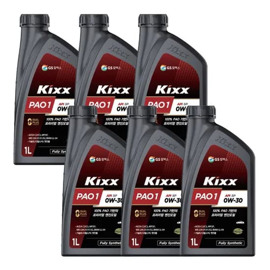 킥스 PAO1 0W30 1L 6개