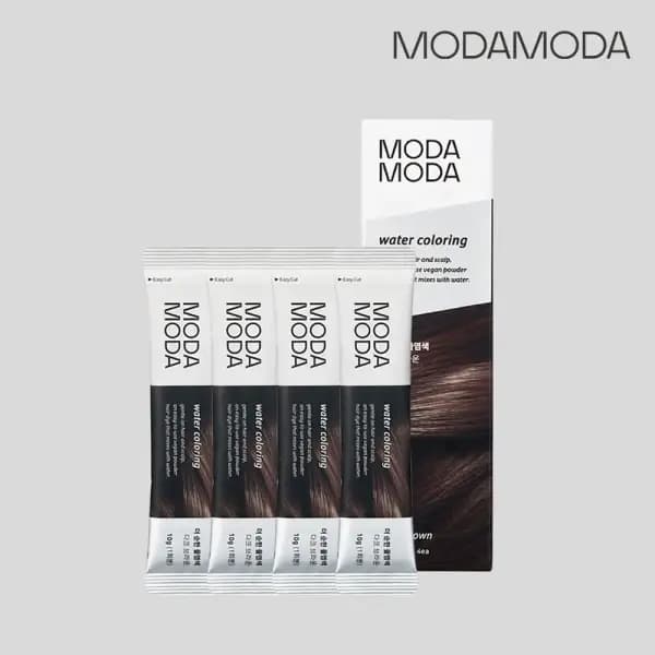 모다모다 더 순한 물염색 4개입