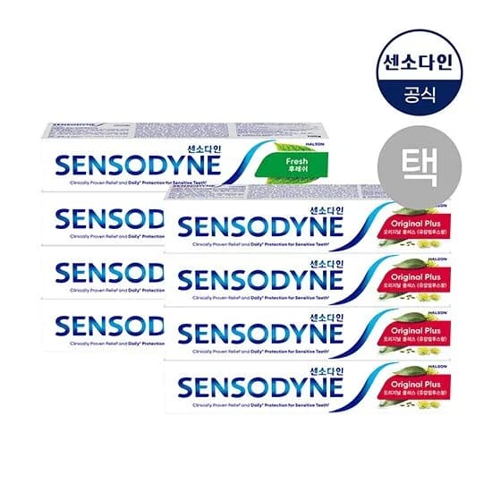 센소다인 치약 4개