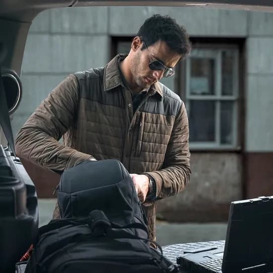 CQR 간절기 방한 아웃도어 자켓