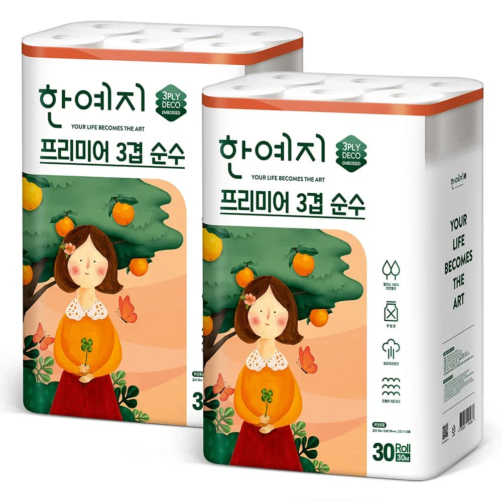깨끗한나라 순수 오리지널 40m 30롤 1팩(9,452원/무료)