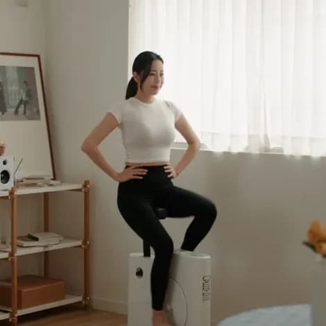 오버더바이크 접이식 미니 실내자전거