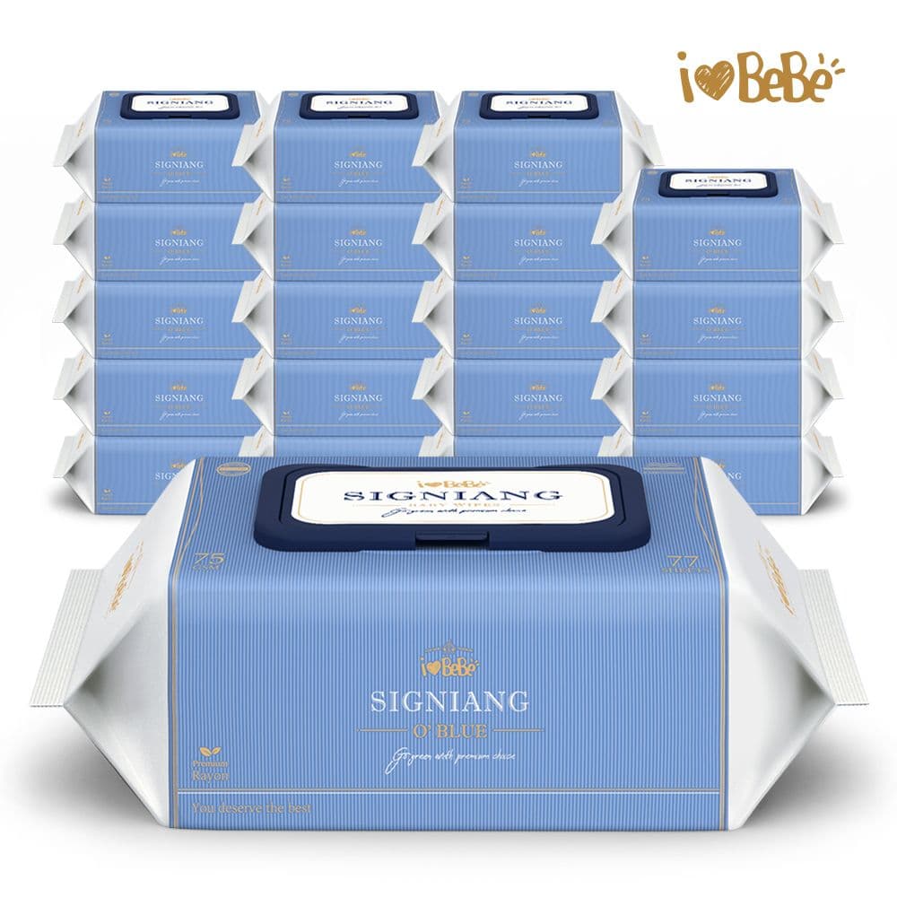 시그니앙 오블루 아기물티슈 75g 77매 20팩