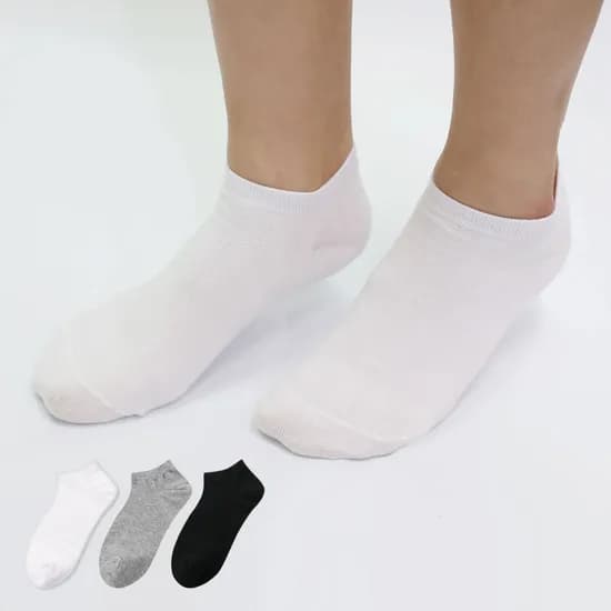 남여 무지 발목양말 10켤레