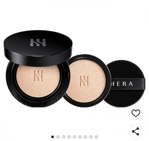 헤라 NEW 블랙 쿠션 파운데이션 듀오 21N1 15g 1개