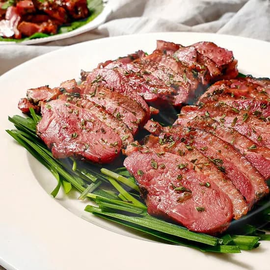 정다운 국내산 허브훈제오리 200g 10팩 느린농장 고추장주물럭 200g 10팩