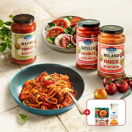 폰타나 파스타소스 600g 3병